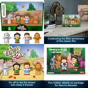 NWT Fisher-Price Little People Collector The Wizard of Oz Special Edition Set
